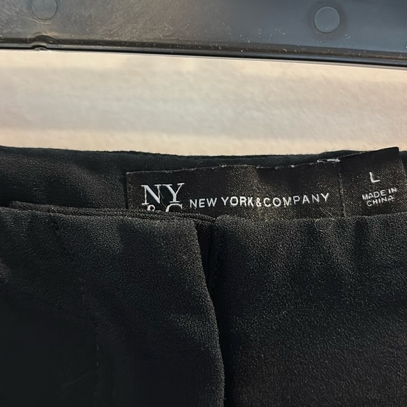 Elegant NY & Co. palazzo Pink Women's Pants - Picture 2 of 5